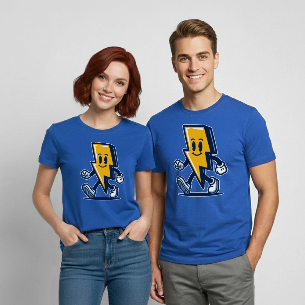 High Boltage Tee - royal blue