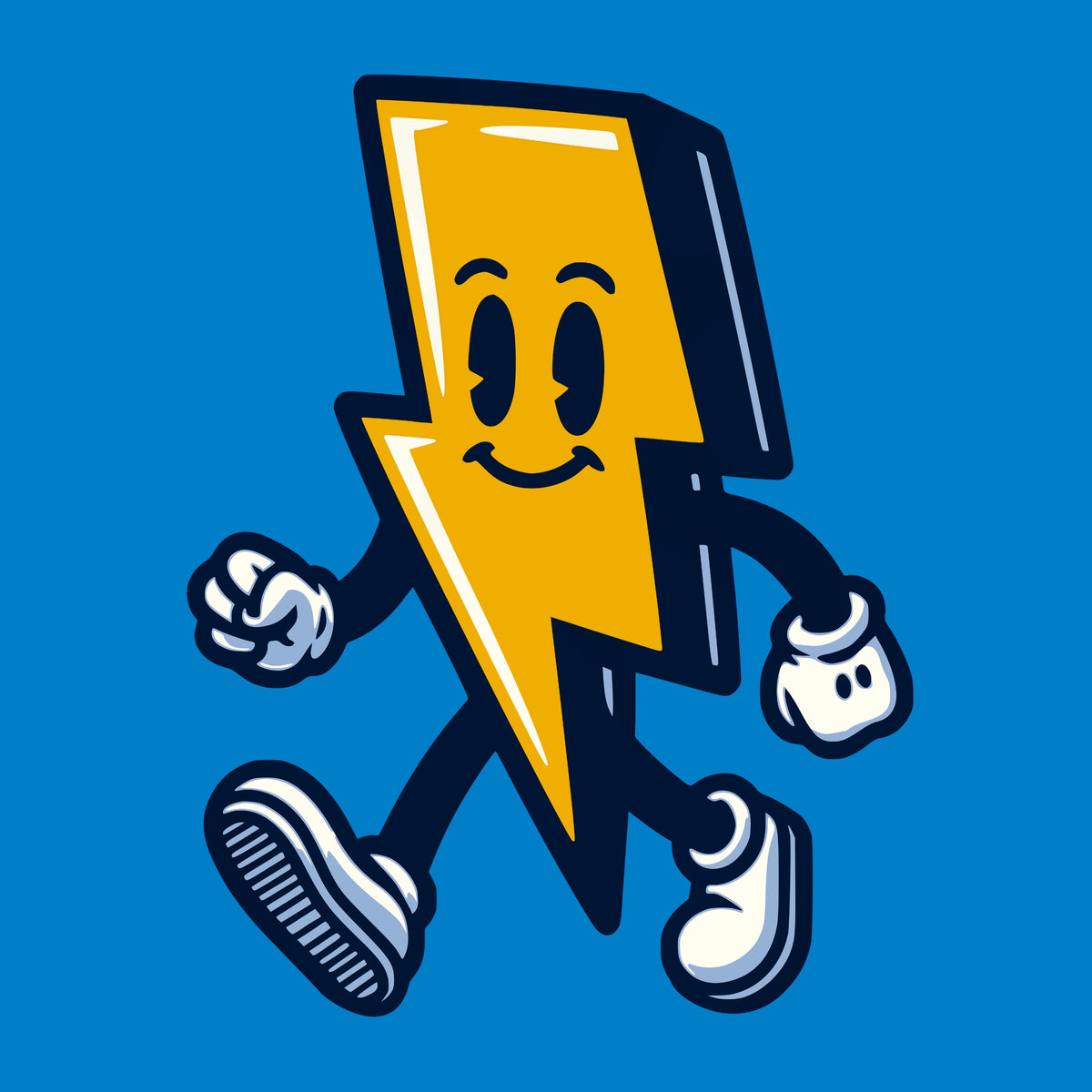 Bolt Up Billie, the High Boltage Gear mascot