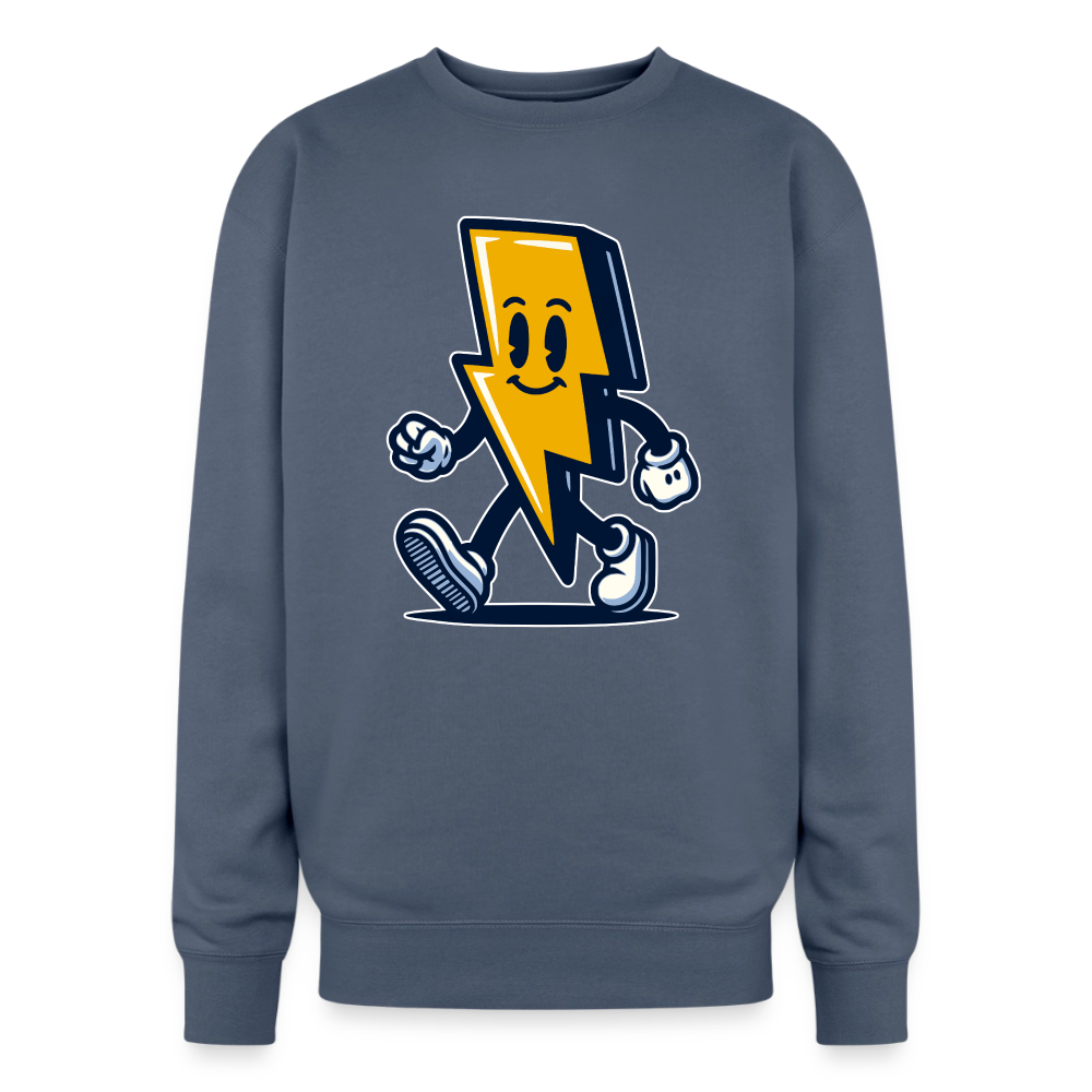 Strike Crewneck - stone blue