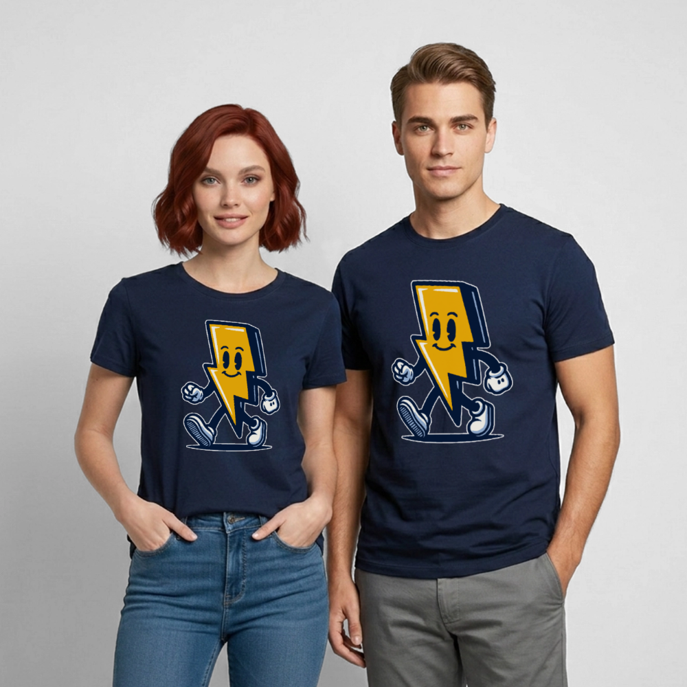 High Boltage Tee - navy