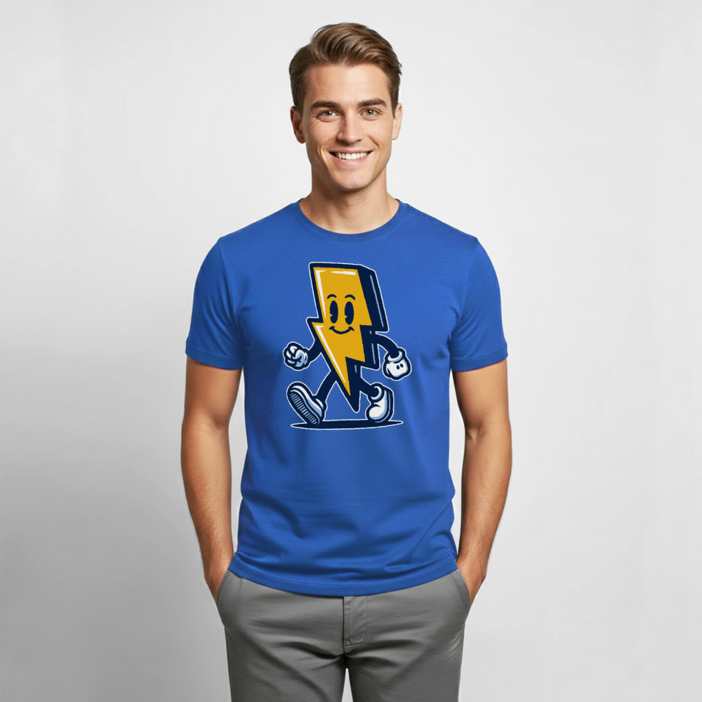 High Boltage Tee - royal blue