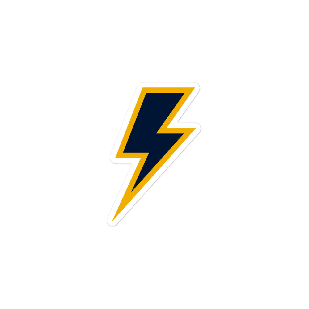 Bolt Up Sticker - DarkBlue/Yellow