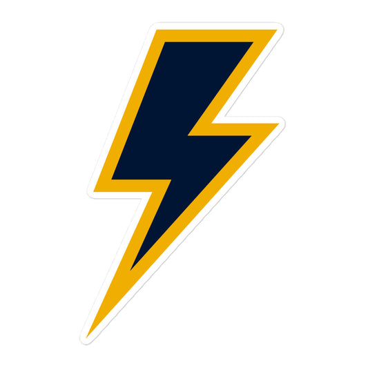 Bolt Up Sticker - DarkBlue/Yellow